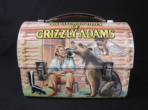 The Life and Times of Grizzly Adams Lunch Box 